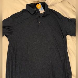 Puma golf polo men's large new with tags blue